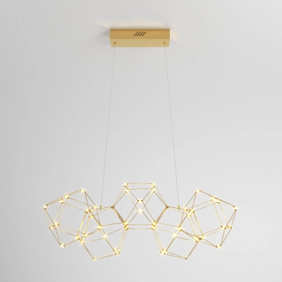 Подвесной светильник 90168/5 медь, LED