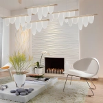 Светильник подвесной Crystal Lux VALENTIN SP22W LED GOLD 3700/222
