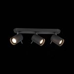 SL597.401.03 Спот ST-Luce Черный, Хром/Черный GU10 LED 3*3W