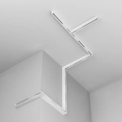 Шинопровод 2 м Exility накладной/подвесной белый, TRX034-412W. TM Maytoni