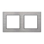 Рамка алюминиевая FRM-PRESTO-ALS-2-GR (Arlight, -)