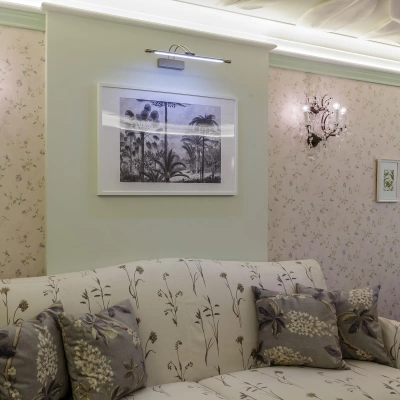 Настенный светодиодный светильник Simple LED MRL LED 10W 1011 IP20 никель
