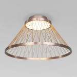 Потолочный светодиодный светильник 40019/1 LED коричневый, LED