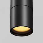 Уличный трековый подвесной светильник Focus Elasity IP 3000К 8Вт 38° черный, O-TR01-1-P-8WB3K. TM Maytoni