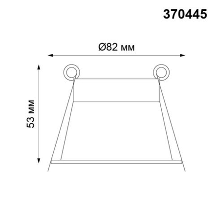 370445 SPOT NT19 578 черный Встраиваемый светильник IP20 GU10 50W 220V BUTT