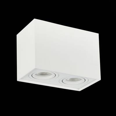 ST109.507.02 Светильник потолочный Мат. белый GU10 2*50W  L181xW100xH123 220V Без ламп