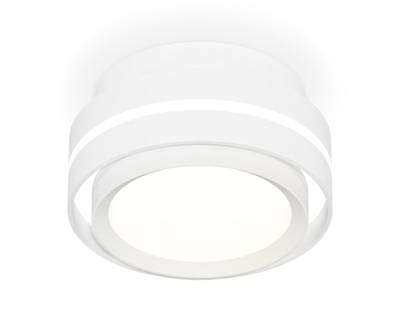 Комплект накладного светильника XS8412001 SWH/CL белый песок/прозрачный GX53 (C8412, N8112)