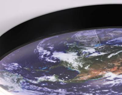 Светильник светодиодный настенно-потолочный FW11131 BK черный 15W LED 3000-6400K D240*38