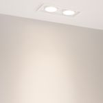 Светильник MS-VORTEX-BUILT-S210x117-2x20W Day4000 (WH-WH, 20 deg, 230V) (Arlight, IP20 Металл, 5 лет)