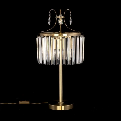 Citilux Инга CL335833 Настольная лампа хрустальная Бронза