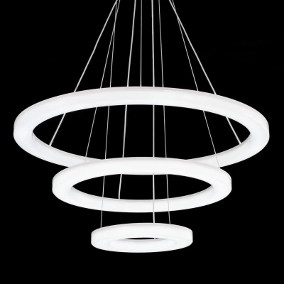 Citilux Электрон Смарт CL710A104S Умная люстра подвесная Белая
