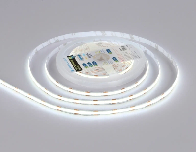 Светодиодная лента GS4653 COB 320Led/ 10W m/ 24V IP20 6500K 5m кратность резки 50mm (2 конт.)