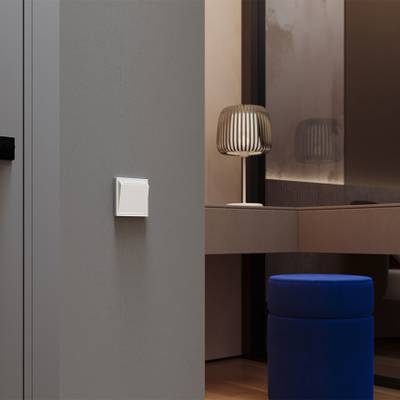 VLS002613 Накладка для выключателя карточного, S70 (хлопок). (ТМ Maytoni)