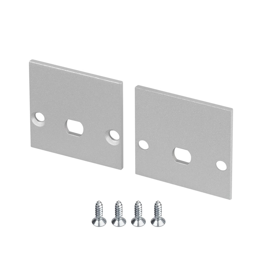 Заглушка LINE-2525 с отверстием (Arlight, Алюминий)