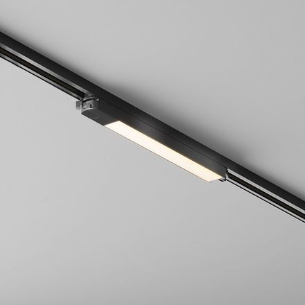 Трековый светильник Basis Unity 3000K 12Вт 110°, TR000-1-12W3K-B. TM Maytoni