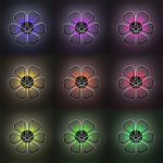 Citilux Сезар Смарт CL233A255E RGB Умная люстра Венге