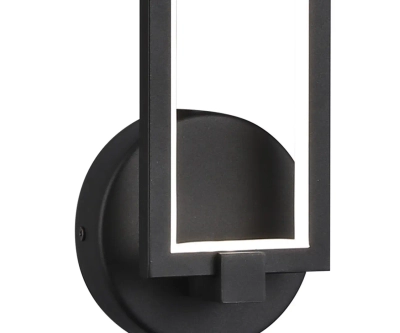 08459,19 Бра Алони черный w50*10*7,5 Led 18W (4000K)