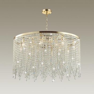 5028/12 MODERN ODL23 641 золотой/прозрачный металл/хрусталь Люстра E14 12*40W CHOKKA