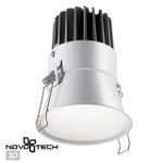358910 SPOT NT22 442 белый Встраиваемый светодиодный светильник с переключателем цветовой температуры IP20 LED 3000К\4000К\6000К 18W 220V LANG