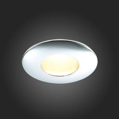 ST213.108.01 Св-к встр. Хром GU10 1*50W  IP44 L84xW84xH50 220V Без ламп