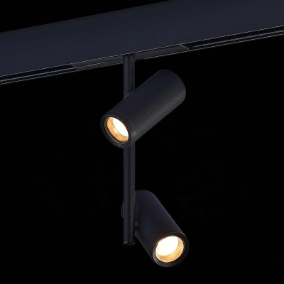 ST808.446.16 Магнитный трековый светильник Черный LED 1*16W 4000K 1 200Lm Ra>90 36° IP20 D45xH240 48VV