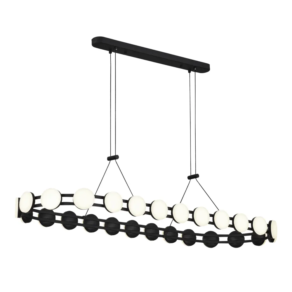 SL6610.403.26 Светильник подвесной ST-Luce черный/белый LED 1*50W 4000K