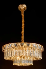 Люстра подвесная Normandie Gold FL1084-11P, E14х11