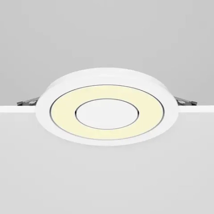Встраиваемый светильник Вектор / Vector 12 Вт 2700 К 110°, DL102-12W2.7K-W. TM Maytoni