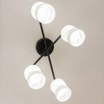 Citilux Нильс CL132145 Люстра потолочная Чёрная