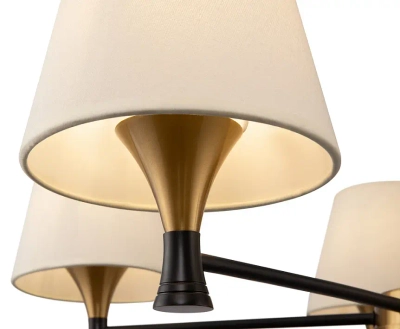 Люстра Perfetto FR5098PL-05BBS, E14х5. TM Maytoni