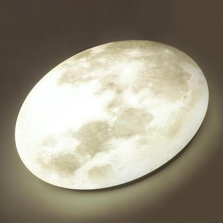 3084/DL PALE SN 68 Светильник пластик/белый/серый LED 48Вт 4000К D380 IP43 MOON