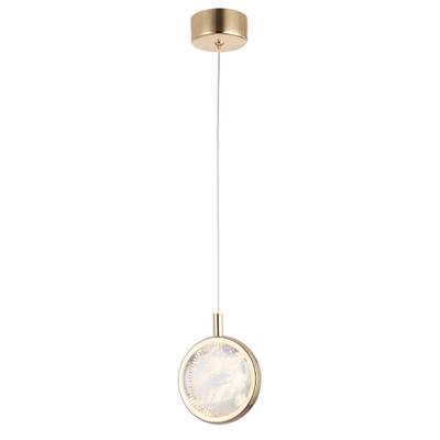 Светильник подвесной Crystal Lux CIELO SP6W LED GOLD 0370/201