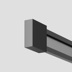 Заглушки для шинопровода Flexity, 2шт., TRA200EC-11B. TM Maytoni