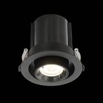 ST702.348.12 Св-к встр. Черный LED 1*12W 4000K 900Lm Ra80 24° IP20 D90xH92 180-240V