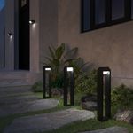 Светильник садово-парковый со светодиодами DORS F LED 35163/F черный