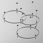 Шинопровод круглый 650мм Flarity черный, TRX154-R-D650-B. TM Maytoni