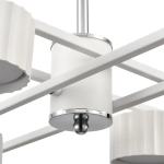 8241/8C COMFI LN26 244 белый/хром, металл Люстра потолочная LED GX53 8*7W 220V KARINA