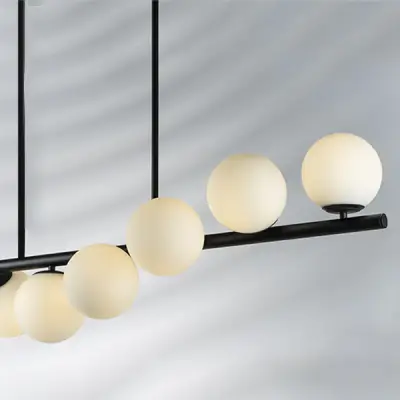 815187 Люстра CROCO 8х40W E14 ЧЕРНЫЙ МАТОВЫЙ Lightstar