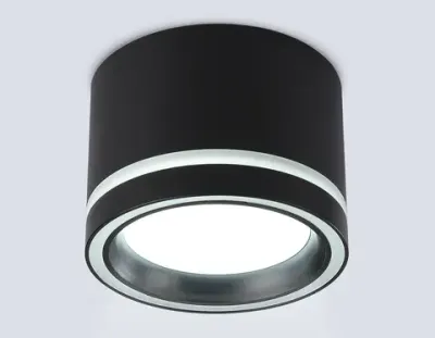 Светильник накладной TU5531 BK черный IP20 GX70 D120*87