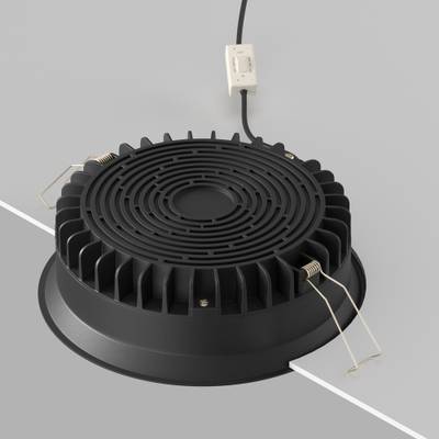 Встраиваемый светильник Okno 3000-4000-6000K 24W 100° IP 44, DL055-24W3-4-6K-B. TM Maytoni