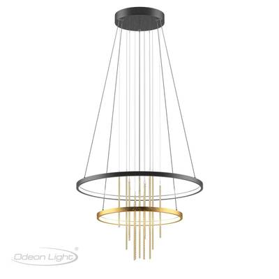 3901/63L L-VISION ODL20 377 золотистый/стекло/металл Подвесной светильник LED 4000K 63W 220V MONICA