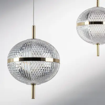 738023 Люстра ACRILE 7W LED 793LM 120G ЗОЛОТО 3000K Lightstar