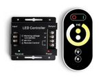 Контроллер для светодиодных лент CCT с регулировкой температуры с сенсорным радио пультом 2.4G 16A 12V 192W/ 24V 384W GS11151 (AAA)