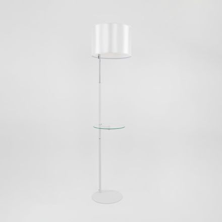 Citilux Батлер CL806010 Торшер со столиком Белый
