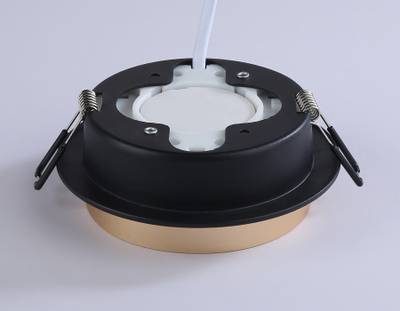 Светильник встраиваемый TN5228 BK/GD черный/золото GX53 max 12W D110*35