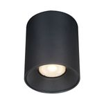 ST167.402.01 Светильник потолочный Черный GU10 1*50W IP20 D80xH95 220V Без ламп