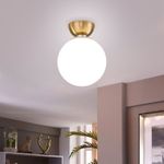 Потолочный светильник 30197/1 латунь, E14х1