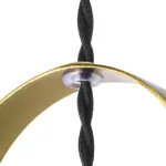 799013 Люстра CERAMO 1х12W E27 ЛАТУНЬ/БЕЛЫЙ Lightstar