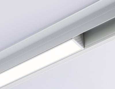 Светильник светодиодный трековый для шинопровода Magnetic GL4012 WH белый IP20 36W 4200K 48V 900*22*45