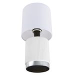 8178/1T COUNTY LN25 000 белый, керамика/текстиль Настольная лампа E14 1*40W 220V KAISA